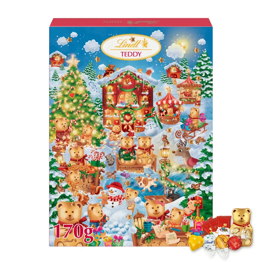 Lindt TEDDY Winter Wonderland Advent Calendar 170g